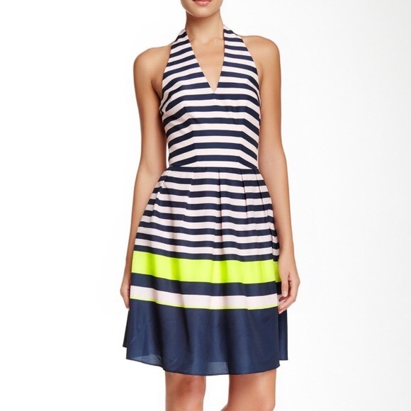 Ted Baker London Candy Bar Stripe Print 